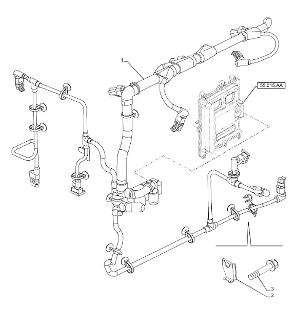 504122747 - Жгут медных проводов