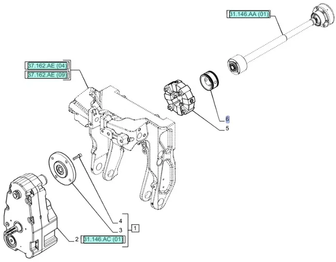 87665840 - ступица