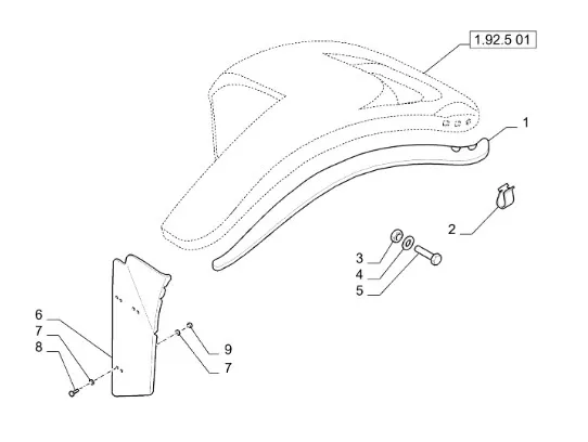 87484525 - отражатель